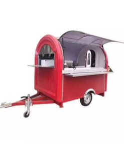 Multi-function Coffee Carts Food Trailer Mobile, Food Cart Ice Cream Mini Food Truck