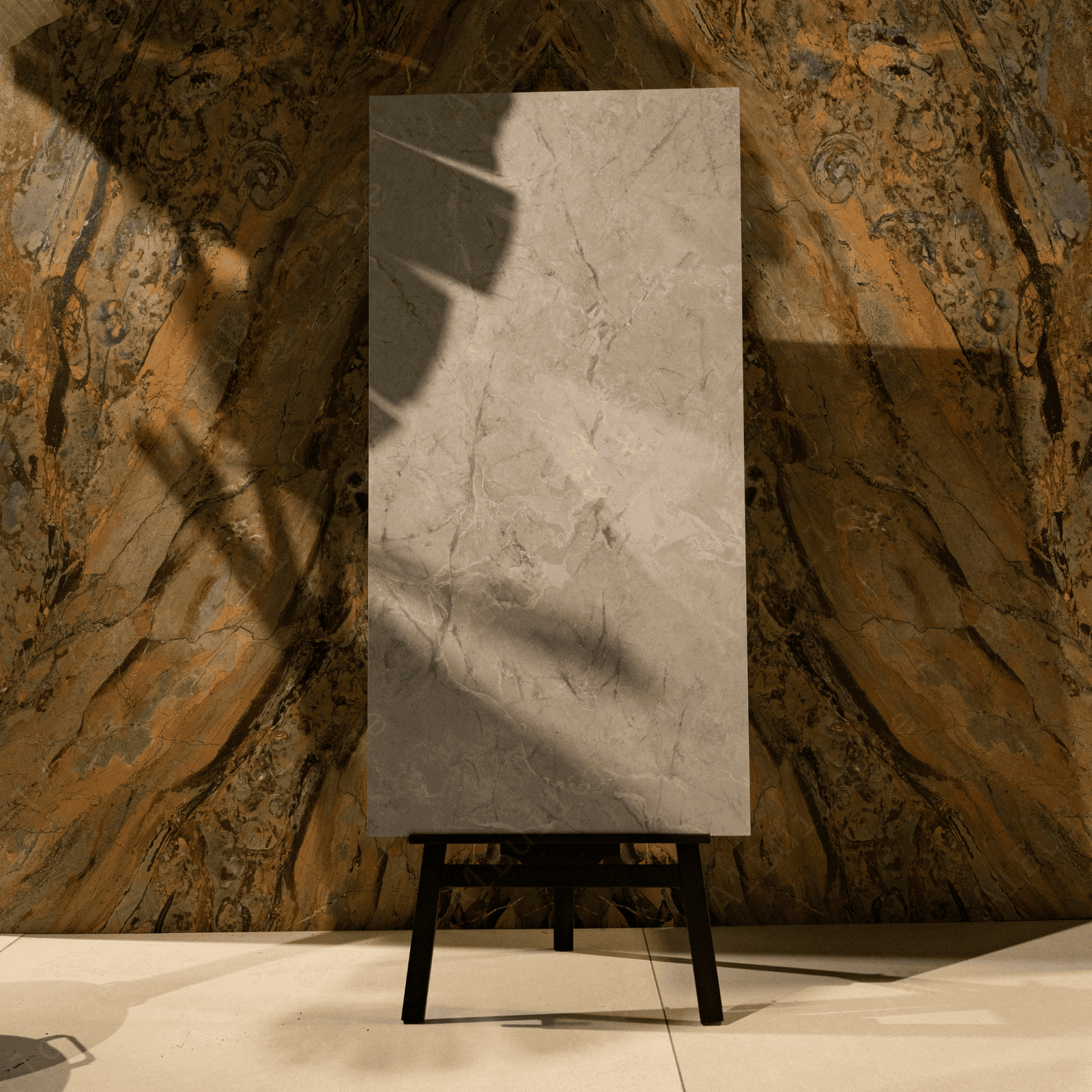 Impast Grey Sugar Surface Tiles 60x120cm - Modern and Refined - Image 2