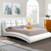 Adler Curved Designer Bed