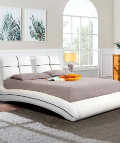 Adler Curved Designer Bed