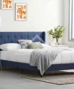 Afro Tufted Platform Bed