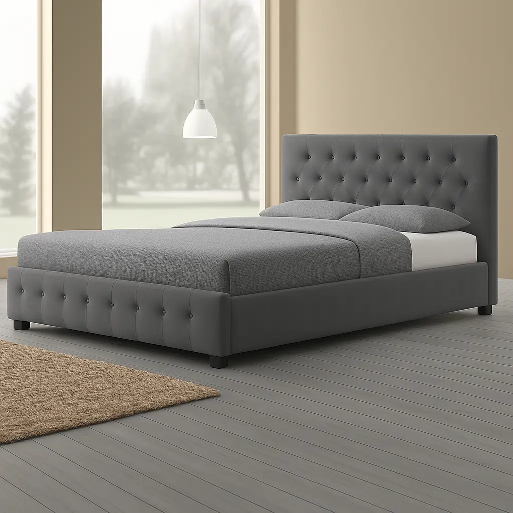 Aragon Premium Tufted Bed