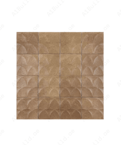 Artisan Essence Textured Orange Matte Porcelain Artisanal Tile