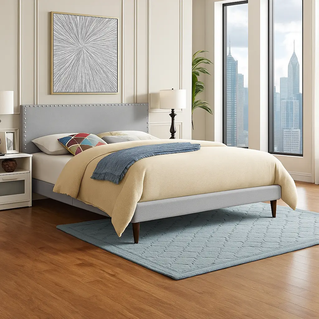 Azure Platform Bed