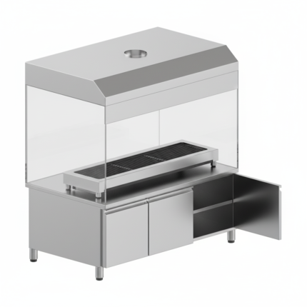 BBQ HOOD WTH MANAL 150