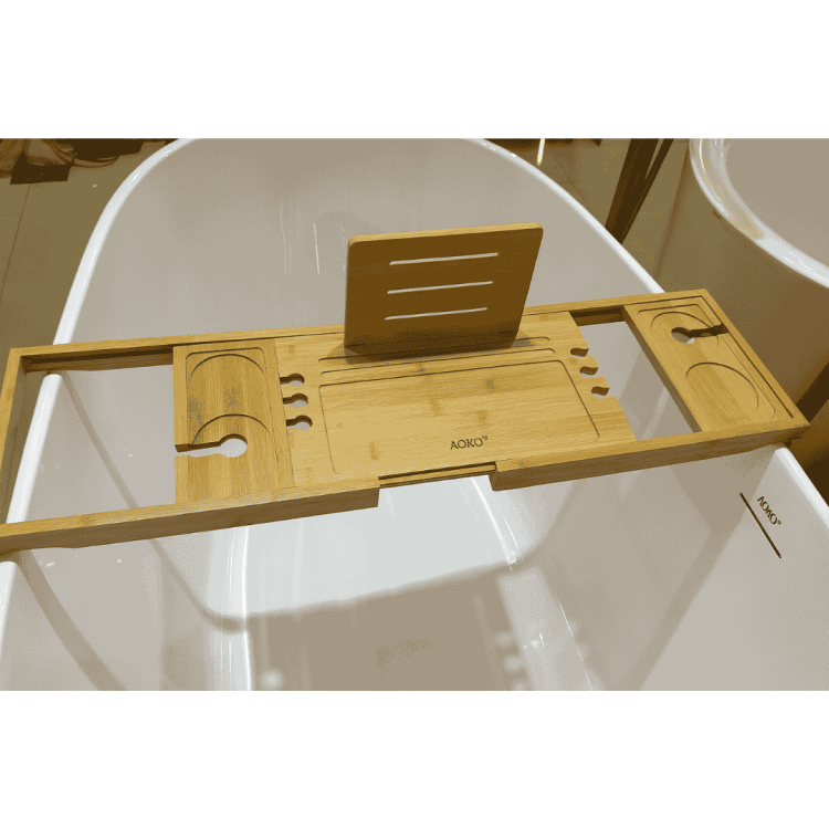 Bamboo Bathtub Caddy Tray