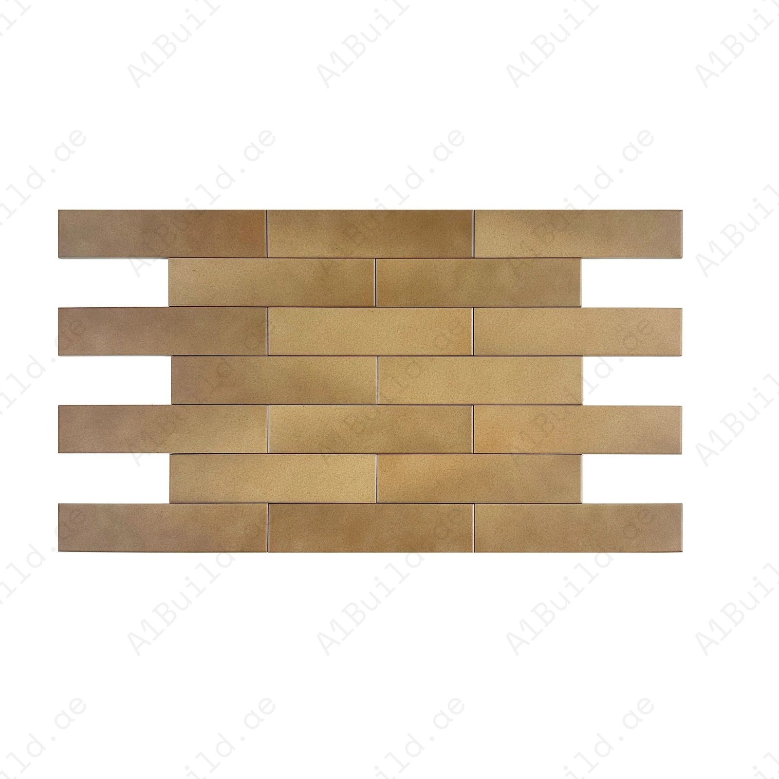 Brown mixed Matte Porcelain Artisanal Tile - Image 2