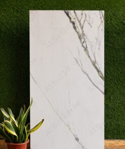 Alternative view of Calacatta Emerald Glitter Matt Tiles 60x120cm - Luxe & Timeless