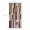 CROTIA 30x60cm Ceramic Indoor Outdoor Wall Tile