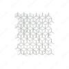 Carrara Lumina Series Carrara White Dismond Shape Porcelain Mosaic