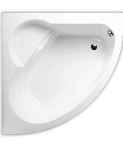 Alternative view of Deluxe corner compact luxury jacuzzi bathtub 130x130cm