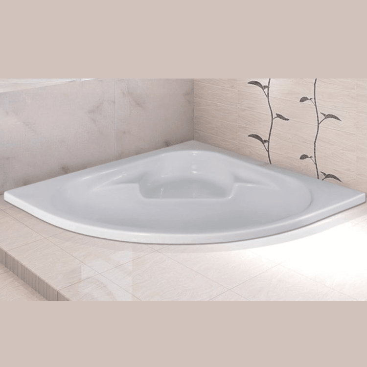Modern acrylic corner bathtub supplier in shajah