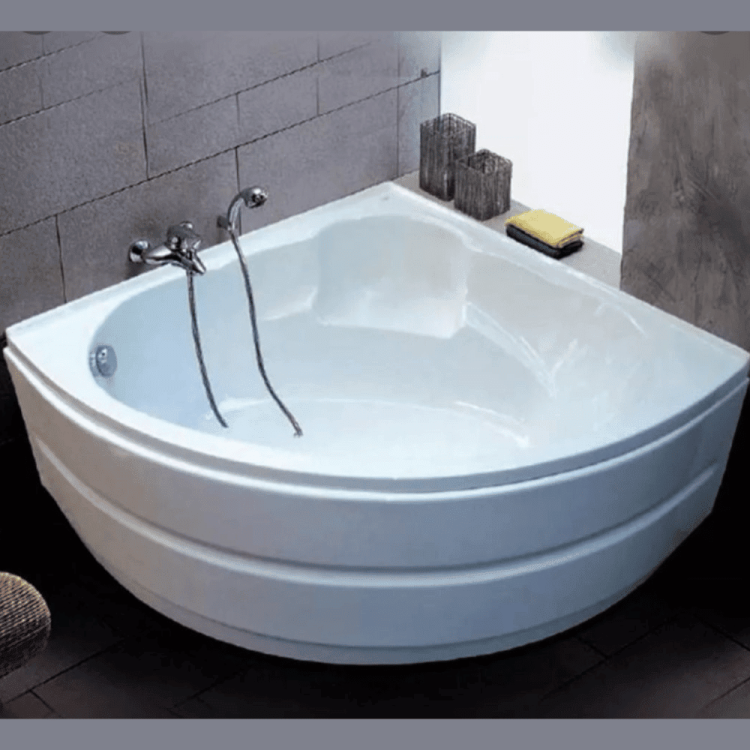 Royal acrylic corner bathtub 130x130cm 140x140cm thickness 6mm