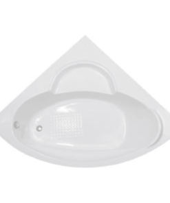 Alternative view of Tania acrylic corner bathtub size 145x145cm