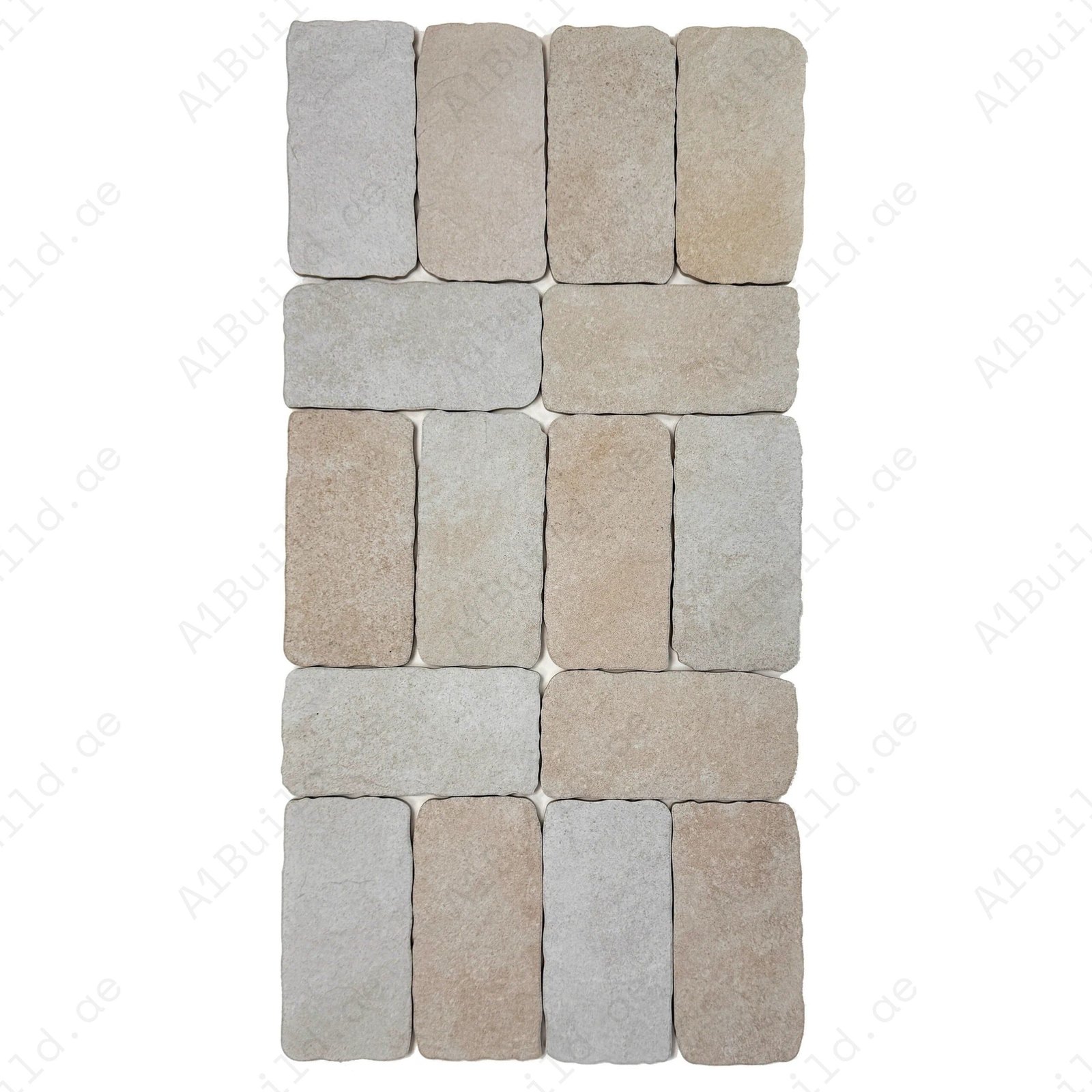 Creamy White Matte Porcelain Artisanal Tile - Image 2