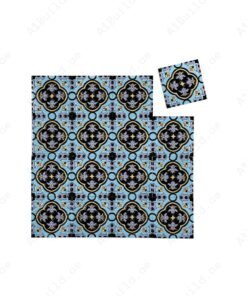 Alternative view of Desert Jewel Moroccan Style Glossy Ceramic Tile Pattern 09