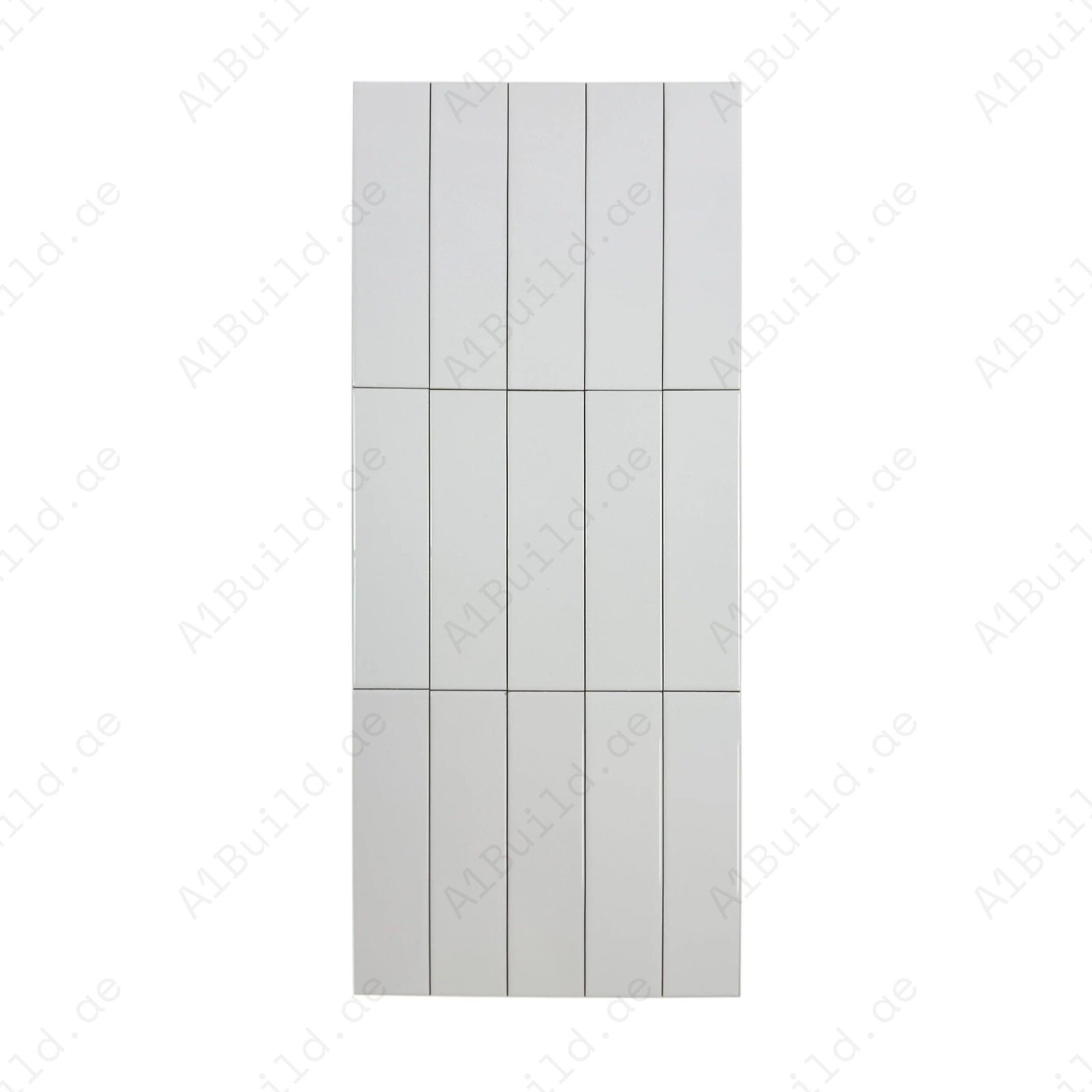 Urban Luxe Series White Matt Flat Ceramic Tile