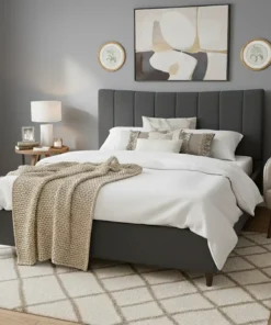 Dusi Platform Bed with Free Mattress