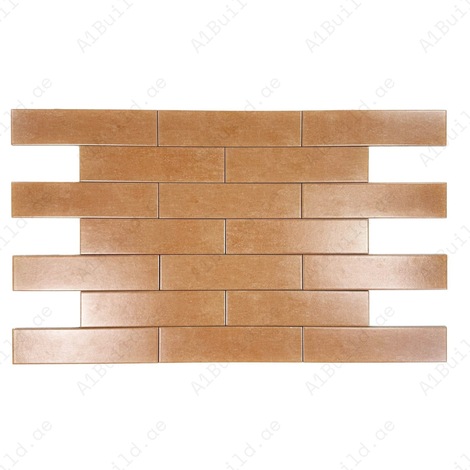 French Beige Semimatte Porcelain Artisanal Tile - Image 2