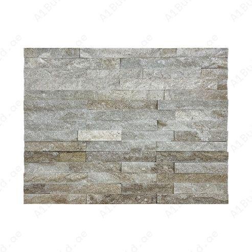 Starlit Quartz Light Beige & Royal Beige Split Quartz Wall Cladding