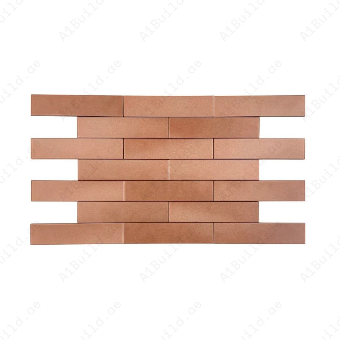 Pink Matte Porcelain Artisanal Tile - Image 2