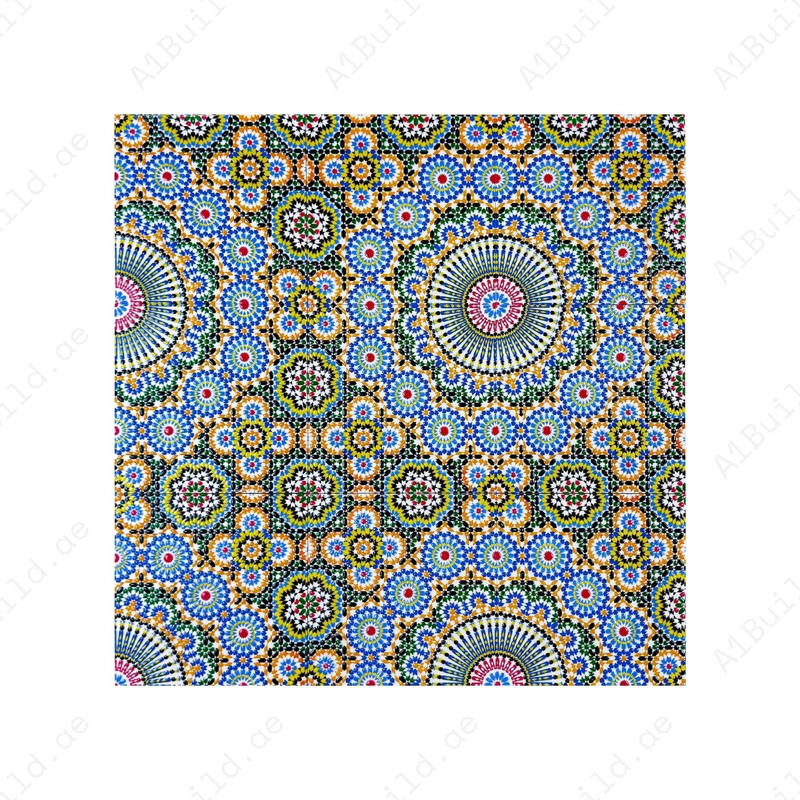 Royal Souk Moroccan Style Glossy Ceramic Tile Pattern 202