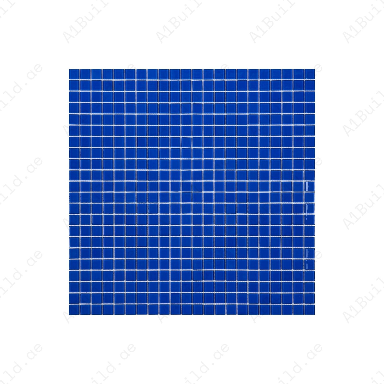 Royal Blue Crystal Glass Mosaic