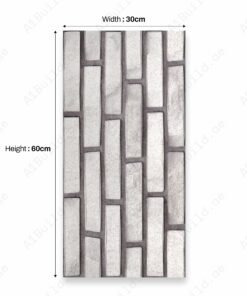 FUJI GRIS 30X60CM 09MM CERAMIC INDOOR OUTDOOR WALLS TILE