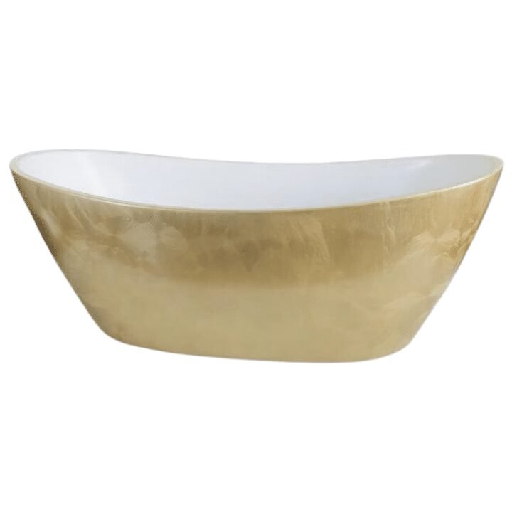 Freestanding al banyw glossy golden e6191780g 170x80x68cm