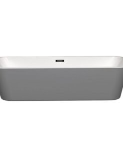 Freestanding albanyw matte grey E6511775GR 180x75x59cm matte grey