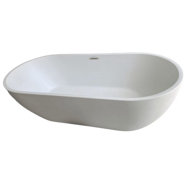 Freestanding albanyw matte white e6091780m 170x80x58cm