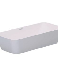 Freestanding viral square e5111875 180x75x59cm glossy white