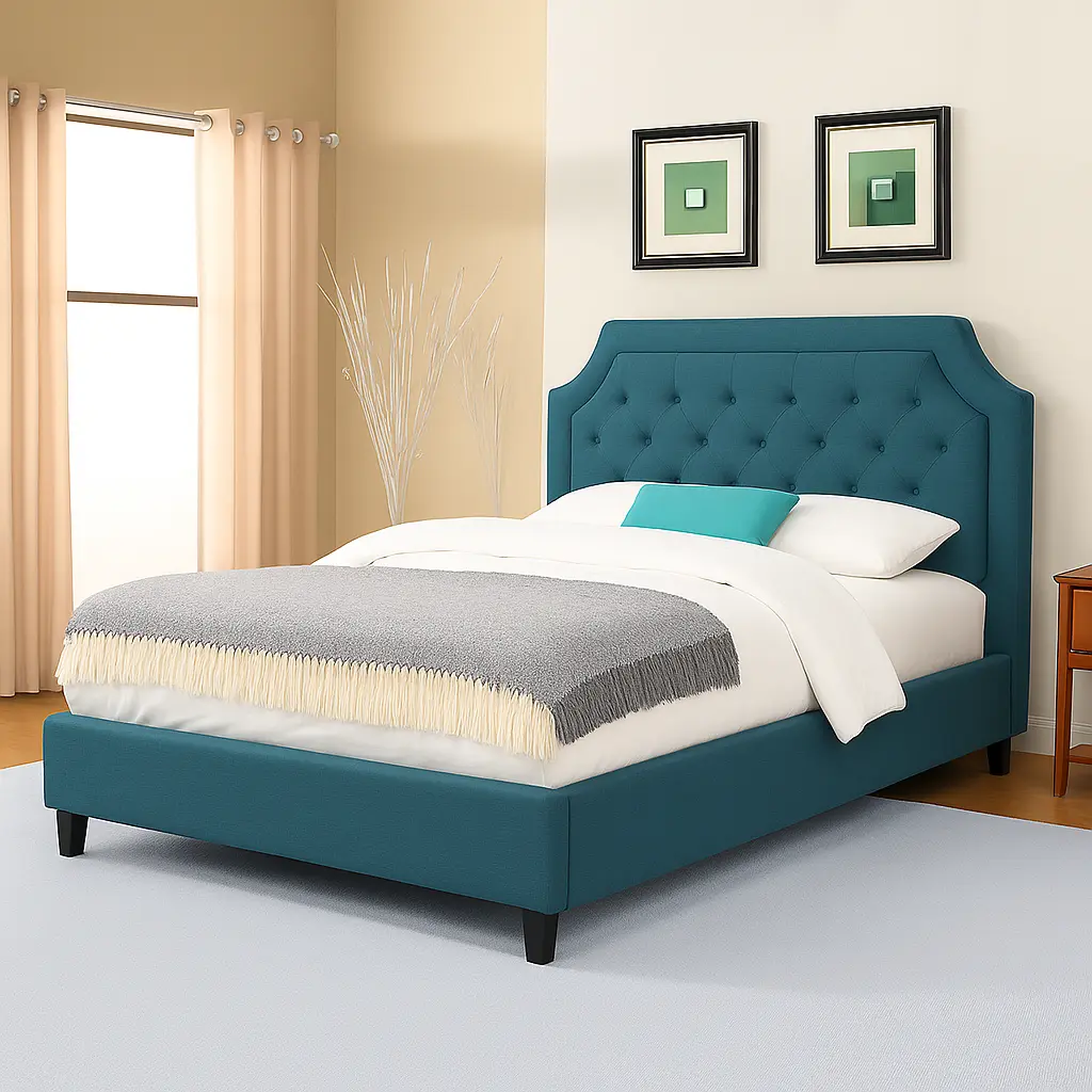 Furqat Royale Upholstered Bed
