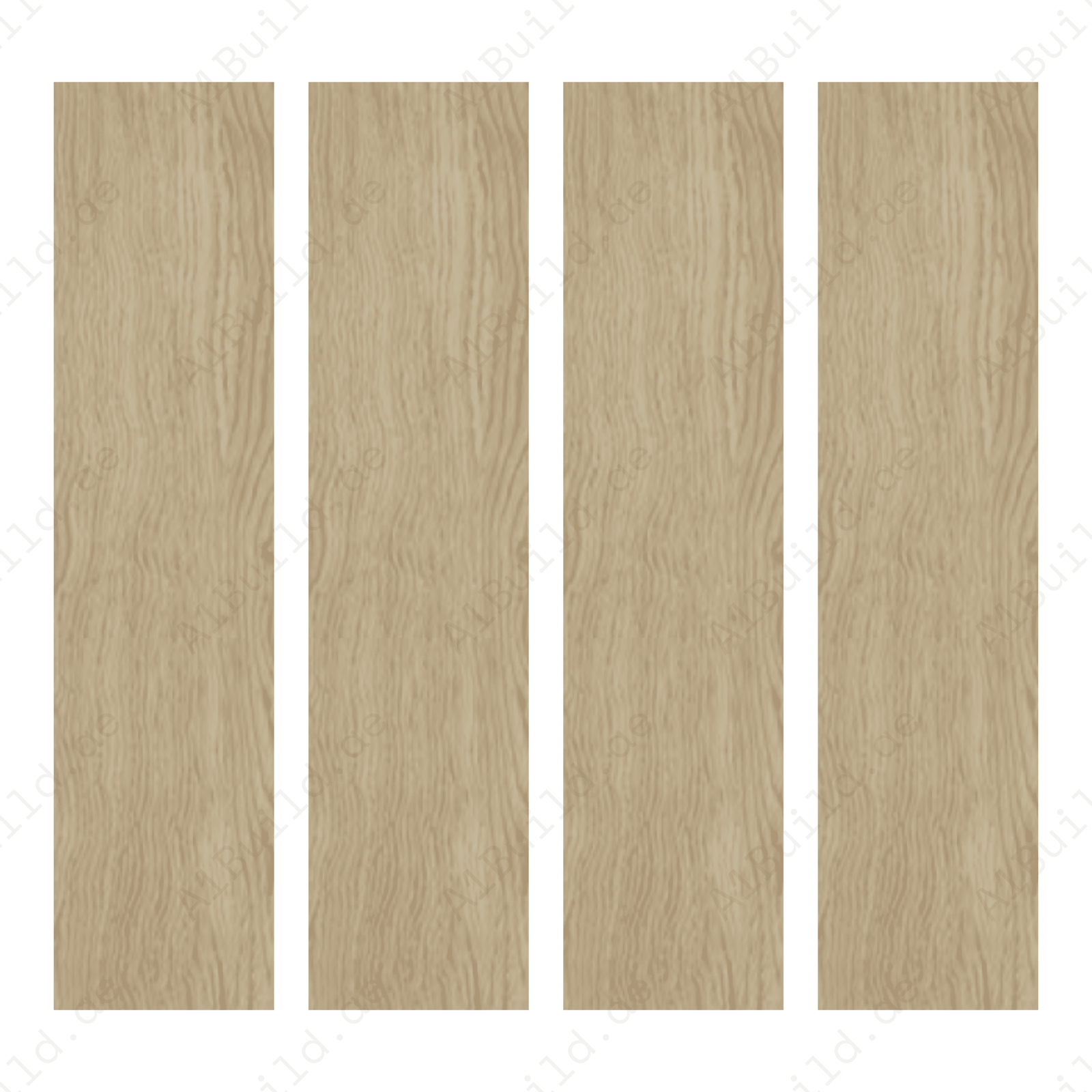 IN GLASS CREMA 20x120cm Matt Porcelain Tile, 09MM, Cream Wood Look - Image 2