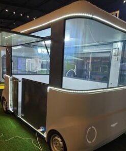 Factory Supply Mobile Food Trailer Fast Food Trucks for Sale for Snack Food and Ice Cream Made of Durable Fiberglass