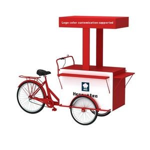 Internet Celebrity Mobile Parade Booth Car Ice Cream Promotion Flower Decor for Shopping Mall Brand Exhibition Food Trucks