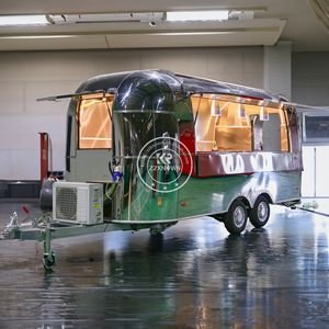 2025 Custom Flower Cart Food Truck Wedding Food Trailers Mobile Kitchen Coffee Bar Horse Trailer For Sale Usa