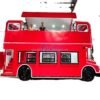 Double Decker Electric Mobile Food Truck Trailer for Fast Food Hotdogs Chips Ice Cream-Great Intelli Brand