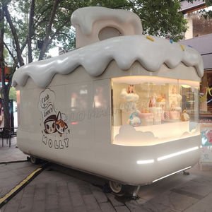 Best Selling Food Pizza Truck Double Decker Bus Restaurant Carts Food Trucks With Full Kitchen for Sale Customized Dining Truck