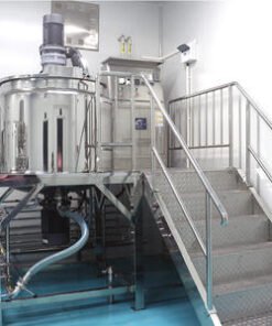 New 500L Stainless Steel Homogenizer Ce Certified Cosmetic Mixer/Shampoo Maker Liquid Soap Mixing Reactor With Reliable Engine