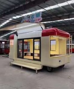 Customized Mobile Licensed Catering, Mobile Bar Barbecue Food Trailer Fully Equipped Ice Cream, Coffee and Fast Food Truck