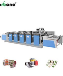Forbona FBN-950-4C Single Pass Flexo Printing Machine Letterpress Plate Type for Non-Woven Bag & Paper Bag Printing China Price
