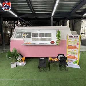 LETSING Manufactures Retro Electric Food Carts, Trucks with Full Retro Food Trailers, and Sells Ice Cream Fast Food Carts