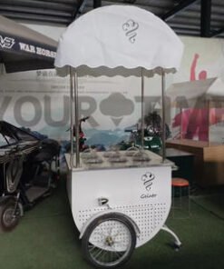 Yourtime China Equipment Fast Delivery Outdoor Vintage Design Ice Cream Container Food Truck Cheap Cart Trailer for Sale