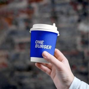 Custom Disposable Paper Cups for Ice Cream Double Wall Paper Coffee Cups With Lids Recyclable Printed Paper Cup Holder for Cafe