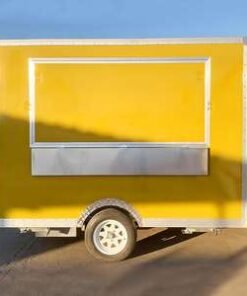 Mobile Restaurant BBQ Pizza Multifunctional Built-In Power Food Trucks Coffee Cart Ice Cream Candy Concession Food Trailer