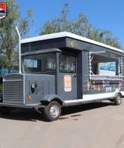 New Electric Food Truck with Detachable Ice Cream Full Kitchen, Suitable for Fast Food Restaurants and Food Stores Trailers