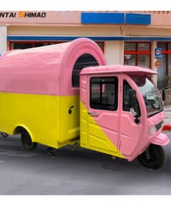 China Street Food Trucks Fried Ice Cream Machine Made in QingDao Shimao Company