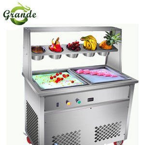 Discount Wholesale Fried Ice Cream Roll Cold Plate Freezer Sale
