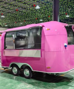 Hot Sale Mobile Food Trailers Commercial Kitchen Fully Equipped Food Truck Ice Cream Coffee Cart Catering Trailer